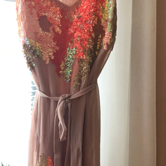 French Connection Vivid Pink and Orange Mini Dress - Picture 5 of 8